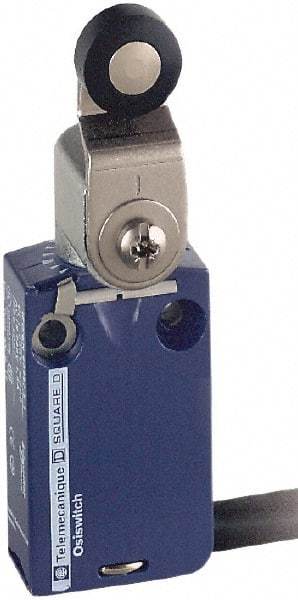 Telemecanique Sensors - SPDT, NC/NO, 240 VAC, 250 VDC, Removable Cable Terminal, Roller Lever Actuator, General Purpose Limit Switch - 1, 2, 6, 12, 13, 4X, 6P NEMA Rating, IP66, IP67, IP68 IPR Rating - Makers Industrial Supply