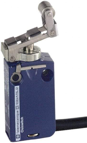 Telemecanique Sensors - SPDT, NC/NO, 240 VAC, 250 VDC, Removable Cable Terminal, Roller Plunger Actuator, General Purpose Limit Switch - 1, 2, 6, 12, 13, 4X, 6P NEMA Rating, IP66, IP67, IP68 IPR Rating - Makers Industrial Supply