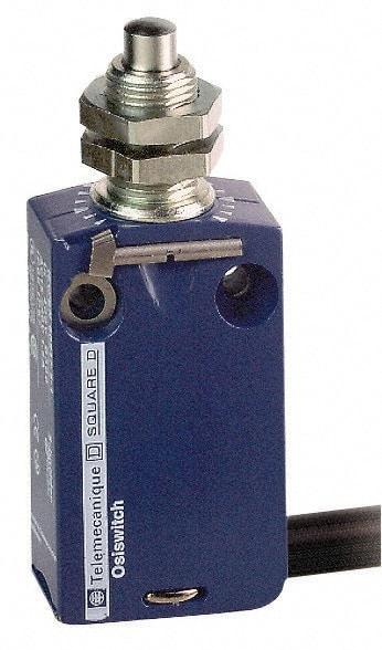 Telemecanique Sensors - DP, NC/NO, 240 VAC, Removable Cable Terminal, End Plunger Actuator, General Purpose Limit Switch - IP66, IP67, IP68 IPR Rating - Makers Industrial Supply