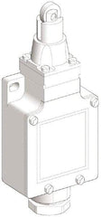 Telemecanique Sensors - SPDT, NC/NO, 240 VAC, 250 VDC, Screw Terminal, Roller Plunger Actuator, General Purpose Limit Switch - 1, 2, 4, 6, 12, 13, 6P NEMA Rating, IP66 IPR Rating - Makers Industrial Supply