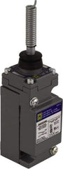 Square D - SPDT, NC/NO, 600 VAC at 1.20 Amp, 600 VDC at 0.10 Amp, Screw Terminal, Steel Spring Actuator, General Purpose Limit Switch - 1, 2, 4, 6, 12, 13, 6P NEMA Rating, IP66 IPR Rating - Makers Industrial Supply