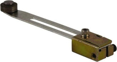 Square D - 0.88 Inch Long, 0.63 Inch Diameter, Cast Zinc Body, Limit Switch Adjustable Roller Lever - Nylon Roller, For Use with Limit Switches - Makers Industrial Supply