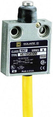 Square D - SPDT, NC/NO, Multiple VDC Levels, Prewired Terminal, Booted Plunger Actuator, General Purpose Limit Switch - 1, 2, 4, 6, 6P NEMA Rating, IP67 IPR Rating, 80 Ounce Operating Force - Makers Industrial Supply