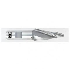 1/4 x 3/4 x 2-1/4 x 4-1/2 3 Fl HSS-CO Tapered Center Cutting End Mill -  Bright - Makers Industrial Supply