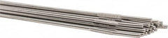 Welding Material - 36 Inch Long, 3/32 Inch Diameter, Bare Coated, Stainless Steel, TIG Welding and Brazing Rod - 10 Lb., Industry Specification 316L - Exact Industrial Supply