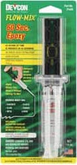 Devcon - 14 mL Syringe Two Part Epoxy - 0.5 to 1 min Working Time - Makers Industrial Supply