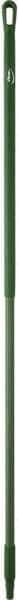 Vikan - 59 x 1-1/4" Fiberglass Squeegee Handle - European Threaded Connection, Green - Makers Industrial Supply