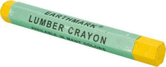 Value Collection - Clay Based Lumber Crayon - Yellow - Makers Industrial Supply