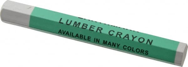 Value Collection - Clay Based Lumber Crayon - White - Makers Industrial Supply