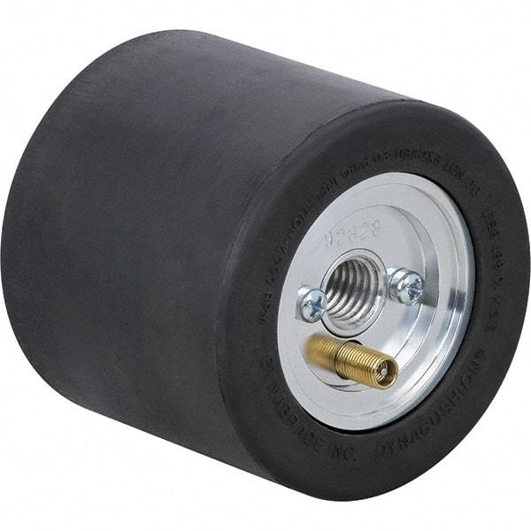 Dynabrade - 3" Wheel OD, 2-1/4" Wheel Width, 7,000 RPM, Aluminum, Pneumatic Wheel without Hub - 9-3/4" Long x 2-1/4" Wide, 1" Wheel Arbor Hole - Makers Industrial Supply