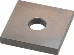 Mitutoyo - 0.14" Square Steel Gage Block - Accuracy Grade 0, Includes Certificate of Inspection - Makers Industrial Supply