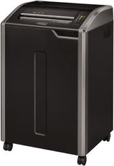 FELLOWES - 7/32" Strip, 38 Sheet Strip Cut Commercial Shredder - 20" Long x 25" Wide x 37-1/4" High, Level 2 Security, 35 Gal Wastebasket - Makers Industrial Supply