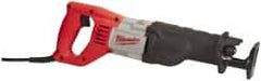 Milwaukee Tool - 3,000 Strokes per Minute, 1-1/8 Inch Stroke Length, Electric Reciprocating Saw - 120 Volts, 12 Amps - Makers Industrial Supply