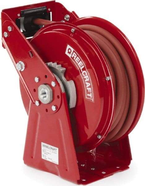 Reelcraft - 35' Spring Retractable Hose Reel - 300 psi, Hose Included - Makers Industrial Supply