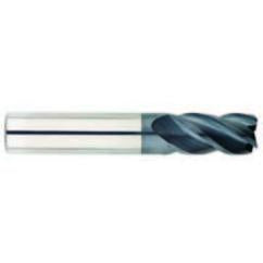 3/4" Dia. - 1-1/2" LOC - 4" OAL - 4 FL Carbide S/E HP End Mill-AlTiN - Makers Industrial Supply