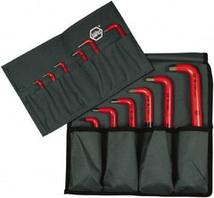 Wiha - 12 Piece Insulated L-Key Ball End Hex Key Set - Hex Range 1/16 to 1/2" - Makers Industrial Supply