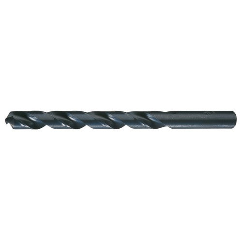 23/64 RHS / RHC HSS 135 Degree Split Point Heavy Duty Jobber Drill - Steam Oxide - Exact Industrial Supply