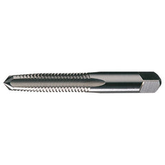 ‎7/16-20 UNF Flute Carbon Steel Standard Plug Chamfer Hand Tap- Bright - Exact Industrial Supply