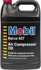 Mobil - 1 Gal Bottle, ISO 100, SAE 30, Air Compressor Oil - 300°, 104.6 Viscosity (cSt) at 40°C, 11.6 Viscosity (cSt) at 100°C - Makers Industrial Supply