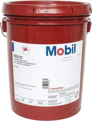 Mobil - 5 Gal Pail, ISO 100, SAE 30, Air Compressor Oil - 300°, 104.6 Viscosity (cSt) at 40°C, 11.6 Viscosity (cSt) at 100°C - Makers Industrial Supply