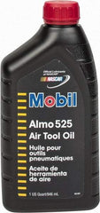 Mobil - Bottle, ISO 46, Air Tool Oil - 46 Viscosity (cSt) at 40°C, 7.3 Viscosity (cSt) at 100°C, Series Almo 525 - Makers Industrial Supply