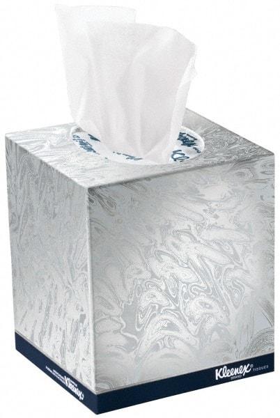 Kleenex - Tall Box of White Facial Tissues - 2 Ply - Makers Industrial Supply