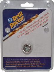 Drill Doctor - 100 Grit, Tool & Cutter Grinding Wheel - Coarse Grade, Diamond - Makers Industrial Supply