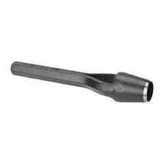 Value Collection - 9/16" Arch Punch - 4-7/8" OAL, Steel - Makers Industrial Supply