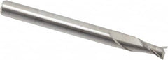 Kyocera - 11/64", 17/64" LOC, 3/16" Shank Diam, 2" OAL, 2 Flute, Solid Carbide Square End Mill - Exact Industrial Supply