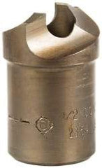 Greenlee - 1/2" Conduit Round Punch - 7/8" Hole Diam - Makers Industrial Supply