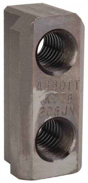 Abbott Workholding Products - Steel Lathe Chuck Jaw Nut - 8" Chuck Diam Compatible, 12mm Screw - Makers Industrial Supply