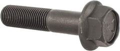 Value Collection - 1/2-20 UNF, 2-1/4" Length Under Head, Hex Drive Flange Bolt - 1-1/4" Thread Length, Grade 8 Alloy Steel, Smooth Flange, Phosphate & Oil Finish - Makers Industrial Supply