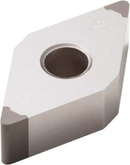 Seco - DNGA442 Grade CBN170 PCBN Turning Insert - Uncoated, 55° Diamond, 1/2" Inscr Circle, 1/4" Thick, 1/32" Corner Radius - Makers Industrial Supply