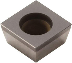 Seco - SCGW21.52 Grade CBN200 PCBN Turning Insert - Uncoated, 90° Square, 1/4" Inscr Circle, 3/32" Thick, 1/32" Corner Radius - Makers Industrial Supply