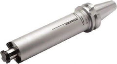 Seco - BT40 Taper Shank 27mm Pilot Diam Shell Mill Holder - 10.24" Flange to Nose End Projection, 2.36" Nose Diam, Through-Spindle & DIN Flange Coolant - Exact Industrial Supply