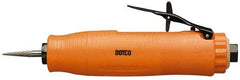 Dotco - 1/4" Collet, Straight Handle, Air Straight Die Grinder - 23,000 RPM, Front Exhaust, 38 CFM, 0.9 hp - Makers Industrial Supply