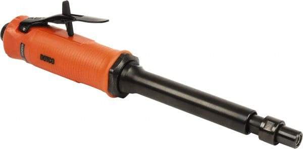 Dotco - 1/4" Collet, Straight Handle, Air Straight Die Grinder - 28,000 RPM, Rear Exhaust, 16 CFM, 0.3 hp, 90 psi, 1/4" Inlet - Makers Industrial Supply