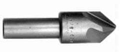 Hertel - 3/16" Head Diam, 3/16" Shank Diam, 4 Flute 82° High Speed Steel Countersink - 1-1/2" OAL, Straight Shank - Makers Industrial Supply