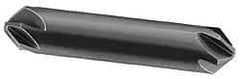 Hertel - 5/8" Head Diam, 5/8" Shank Diam, 6 Flute 120° High Speed Steel Countersink - 3-1/2" OAL, Straight Shank - Makers Industrial Supply