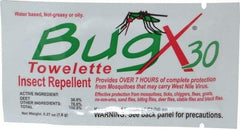 North - 50 Count 30% DEET Towelette - For Biting Flies, Black Flies, Chiggers, Deer Flies, Gnats, Midges, Mosquitoes, No-See-Ums, Stable Flies, Fleas - Makers Industrial Supply