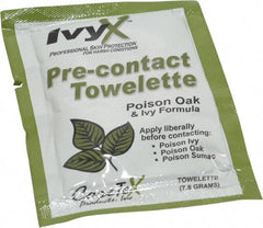 North - Anti-Itch Relief Wipe - Packet, Poison Ivy - Makers Industrial Supply