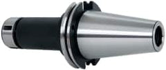 Kennametal - 3/64" to 3/4" Capacity, 6" Projection, CAT50 Taper Shank, TG/PG 75 Collet Chuck - 10" OAL - Exact Industrial Supply