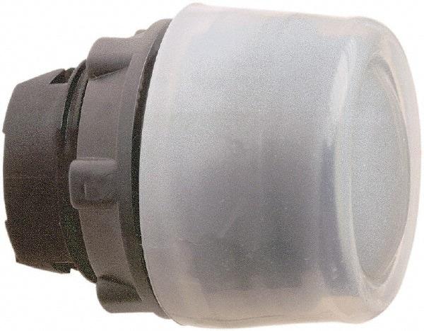 Schneider Electric - 22mm Mount Hole, Extended Straight, Pushbutton Switch Only - Round, Black Pushbutton, Nonilluminated, Momentary (MO) - Makers Industrial Supply