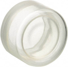 Schneider Electric - Extended Straight Pushbutton Switch Boot - Clear, Round Button - Makers Industrial Supply