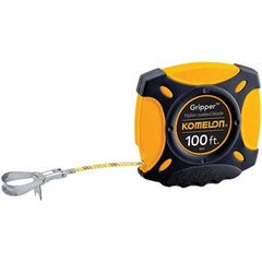 Komelon - 100' x 3/8" Yellow Blade Tape Measure - Makers Industrial Supply