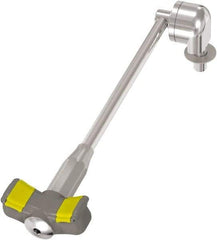 Bradley - Deck Mount, Eyewash Station - 1/2" Inlet, 30 psi Flow, 0.4 GPM Flow Rate - Makers Industrial Supply