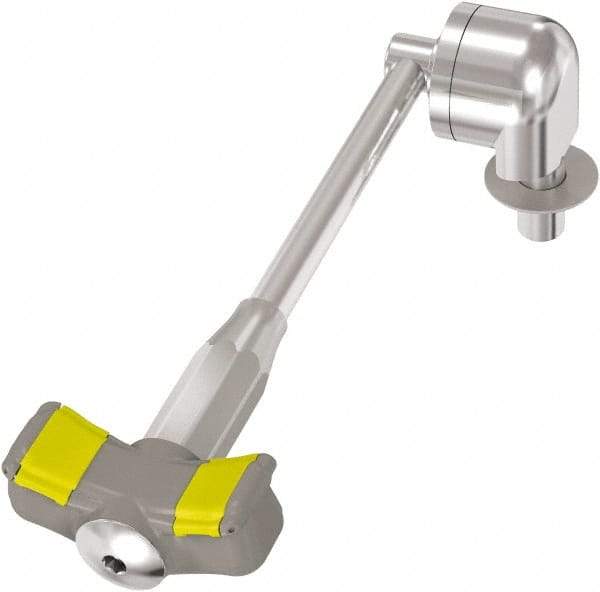 Bradley - Deck Mount, Eyewash Station - 1/2" Inlet, 30 psi Flow, 0.4 GPM Flow Rate - Makers Industrial Supply