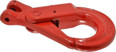 Pewag - 5/16 Inch Chain Diameter, Grade 80 Clevis Hook - 4,500 Lbs. Load Capacity, 23/64 Inch Inside Diameter, 23/64 Inch Pin Diameter, 1-37/64 Inch Hook Throat, 1-11/32 Inch Hook Width - Makers Industrial Supply