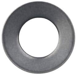 Made in USA - 0.165" ID, Grade 17-7 PH Stainless Steel, Belleville Disc Spring - 0.315" OD, 0.024" High, 0.016" Thick - Makers Industrial Supply