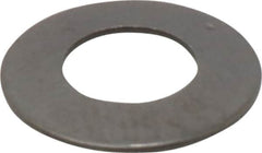 Made in USA - 0.244" ID, Grade 17-7 PH Stainless Steel, Belleville Disc Spring - 0.492" OD, 0.034" High, 0.02" Thick - Makers Industrial Supply